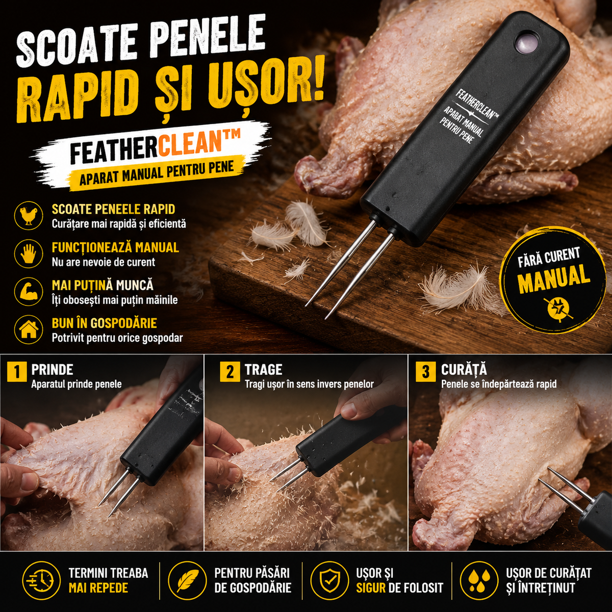 Aparatul Pentru Pene FeatherClean™